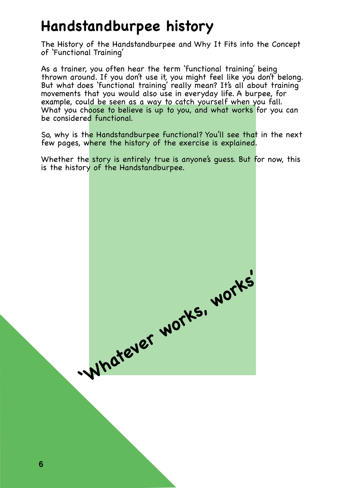Road to Handstandburpee - EN version - Ebook