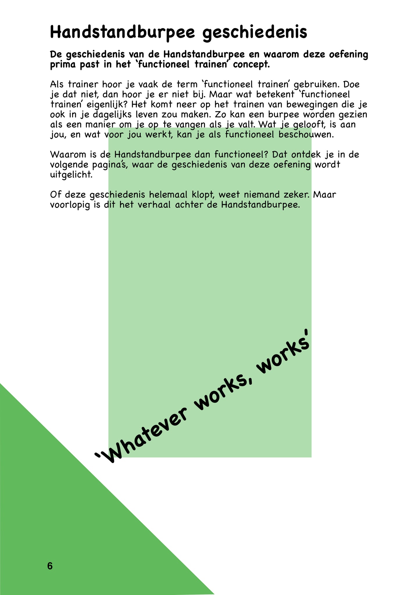 Road to Handstandburpee - NL versie - Ebook