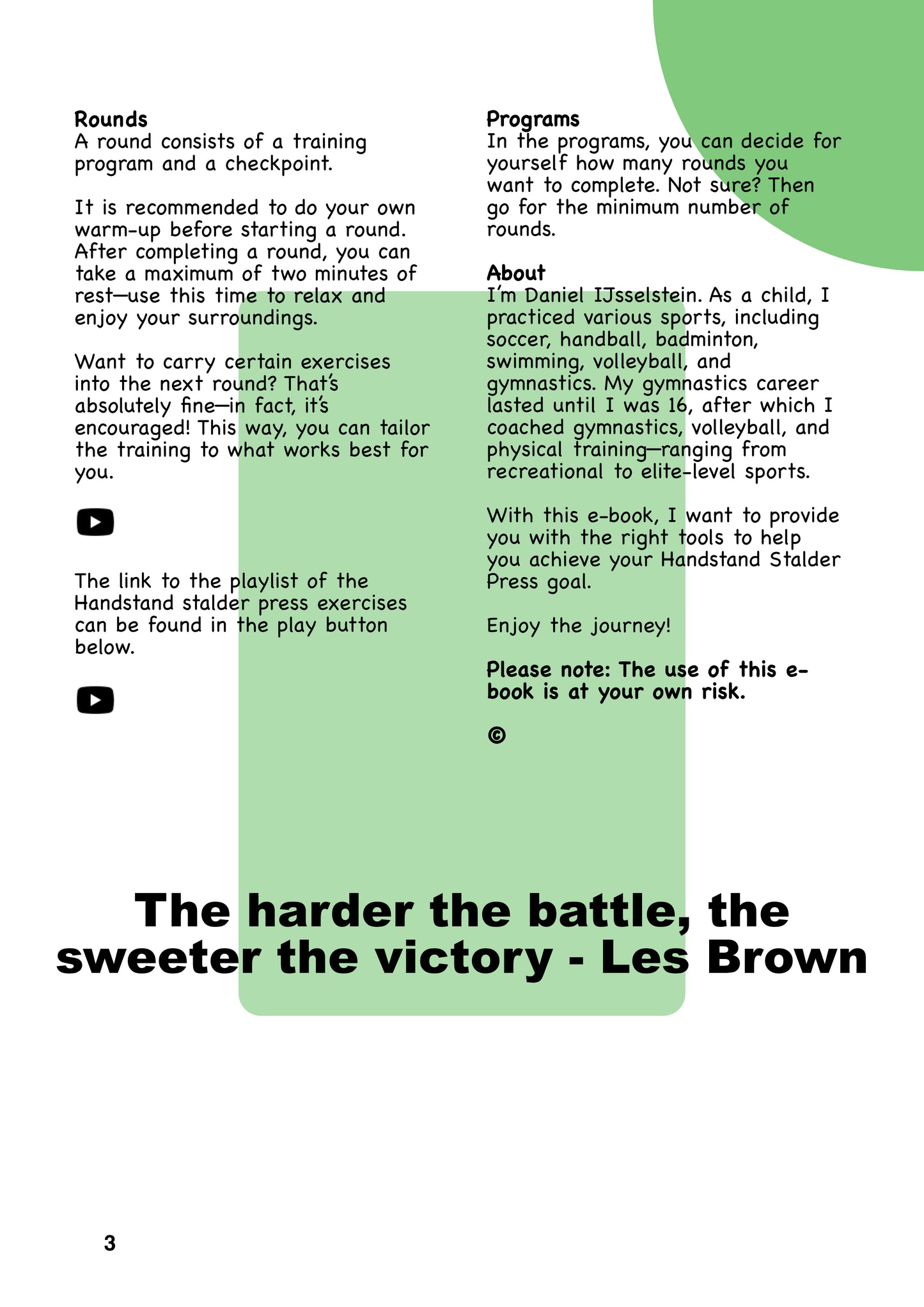 Road to Handstand Stalder Press - EN version - Ebook