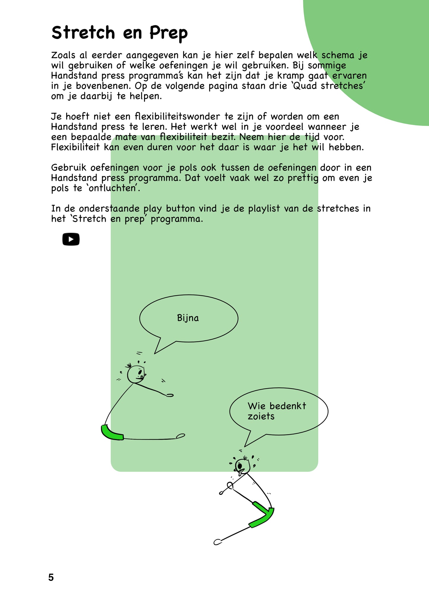 Road to Handstand Straddle press - NL versie - Ebook