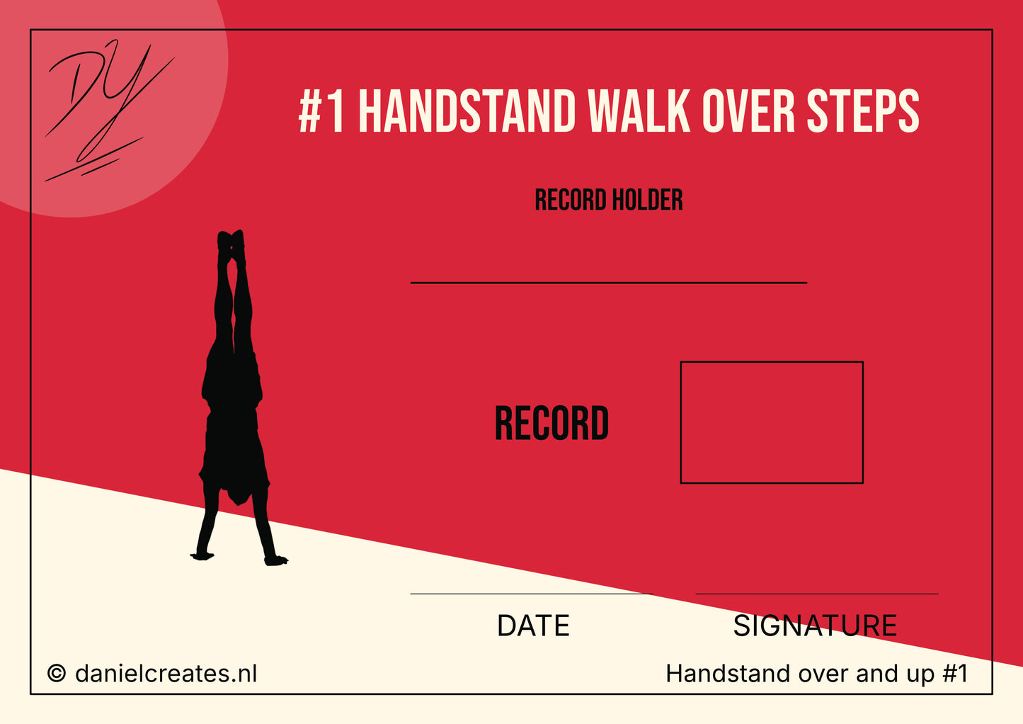 Handstand over and up! – 3-day Challenge – EN version - Digital Download