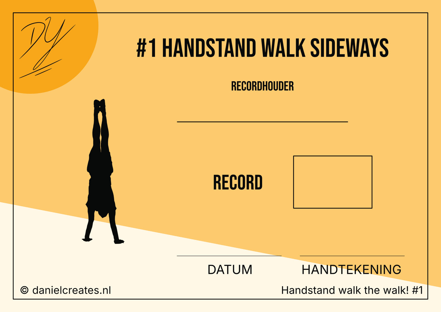 Handstand walk the walk! – 3-daagse Challenge – NL versie - Digital Download