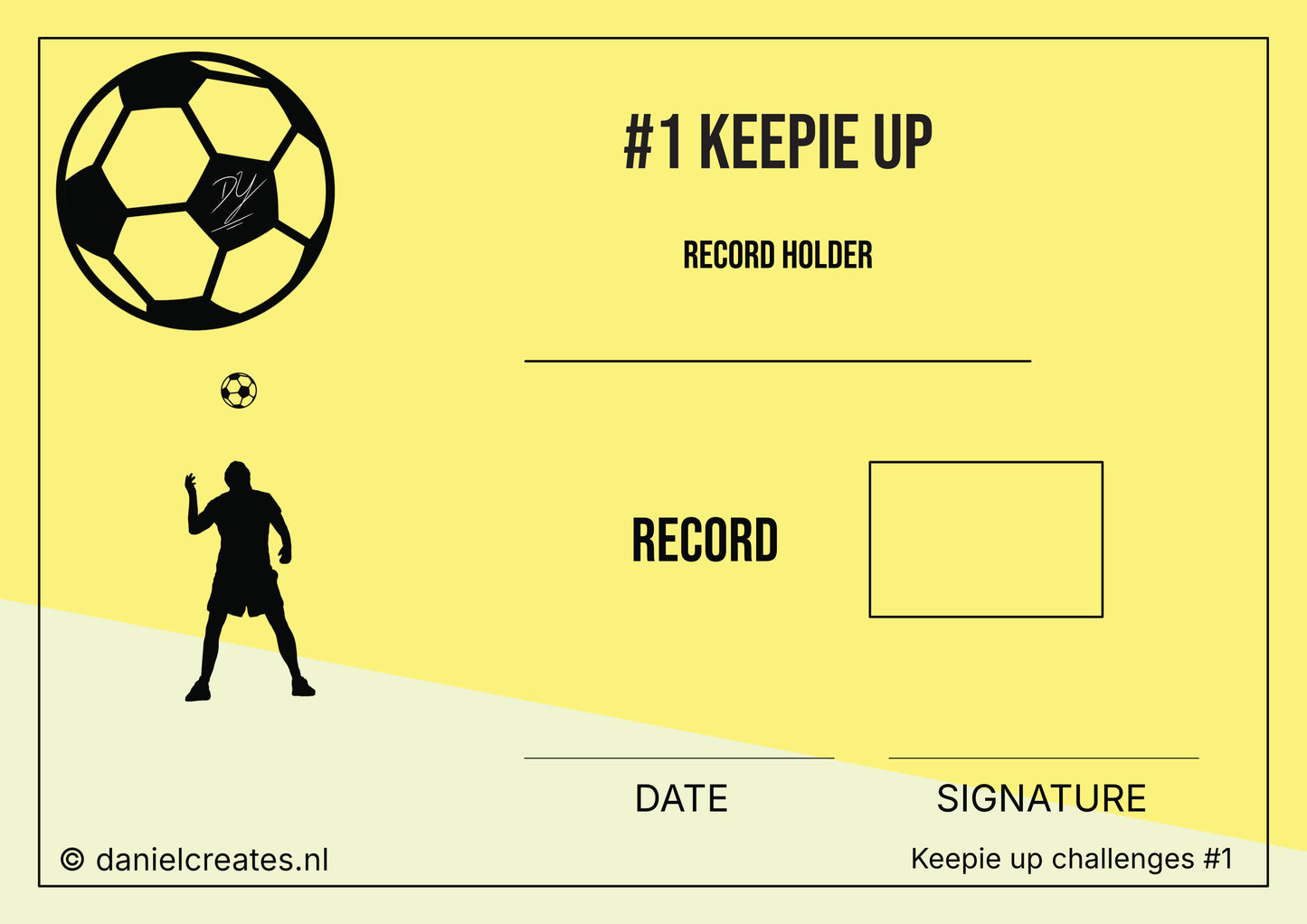 Keepie up challenges – 13 variations – EN version - Digital Download
