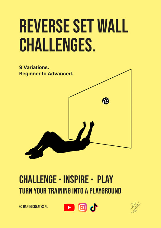 Reverse set wall challenges – 9 variations – EN version - Digital Download