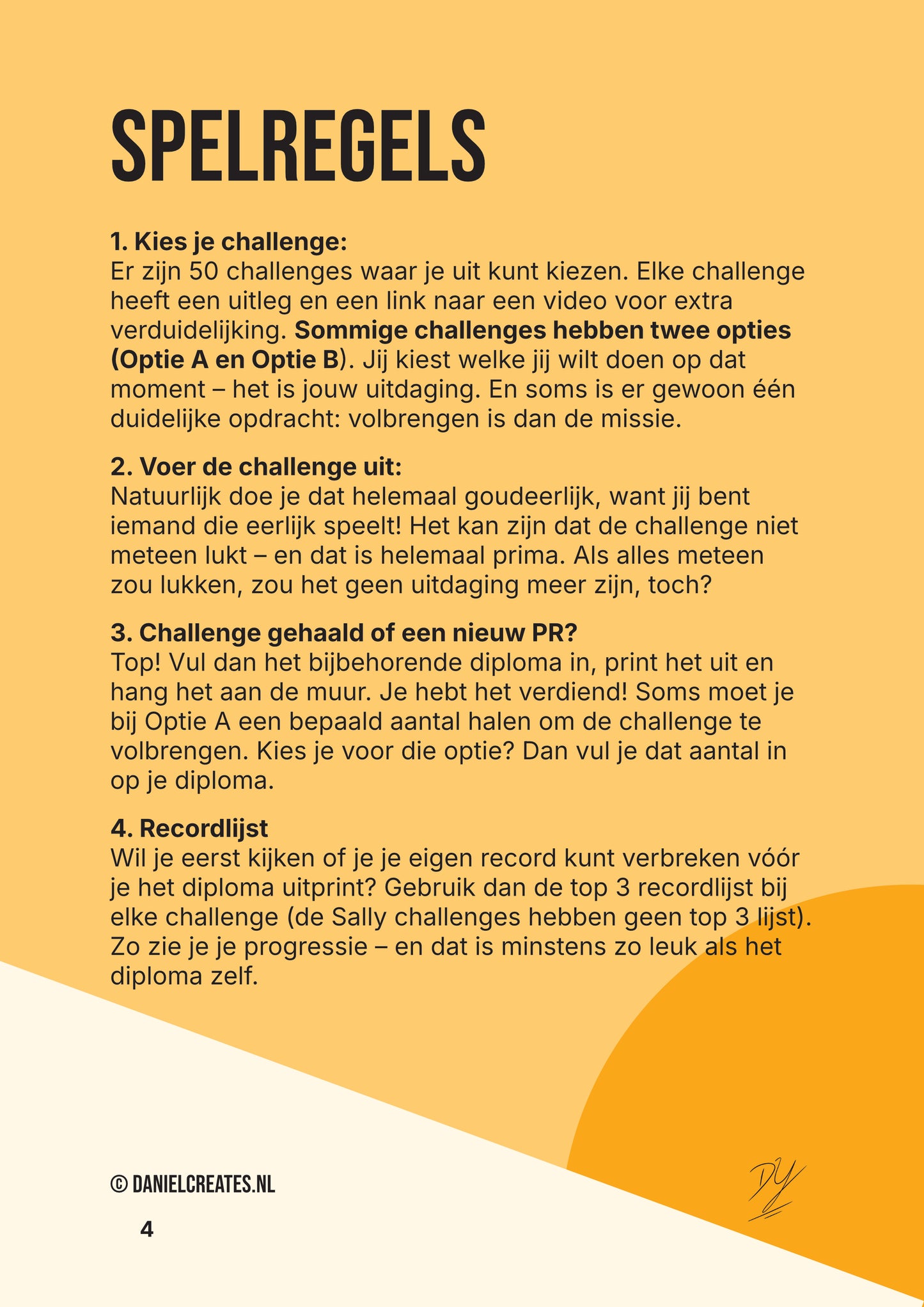 Fun 50 Next Level Playbook - NL versie - 50 challenges - 4 categorieën - Digitale download