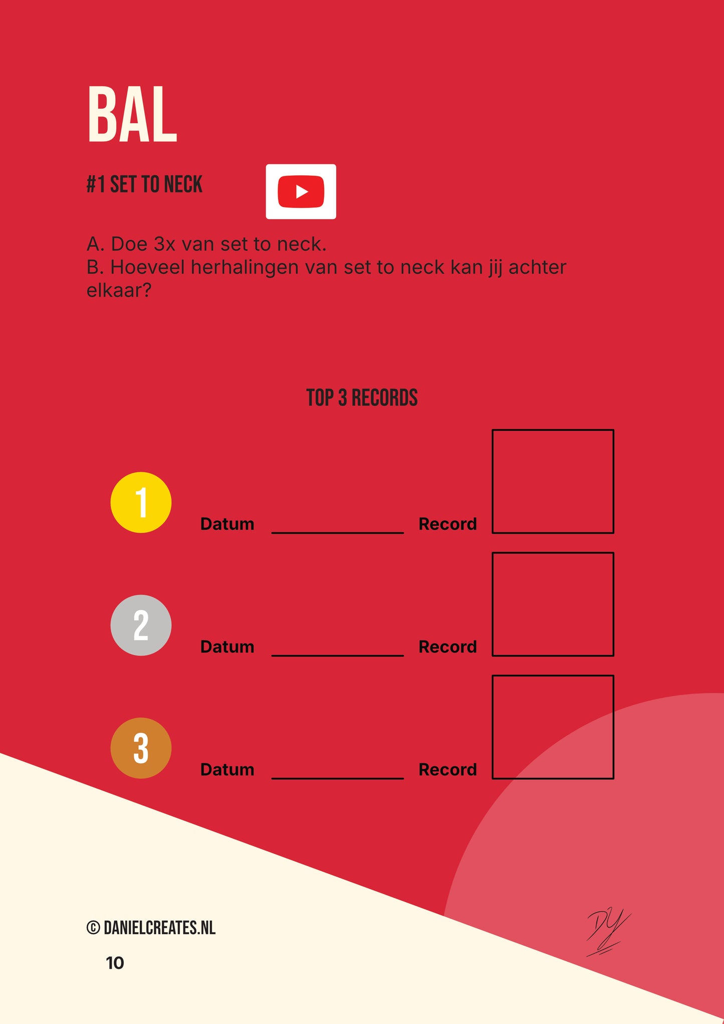 Fun 50 Legendary Playbook - NL versie - 50 challenges - 3 categorieën - Digitale download
