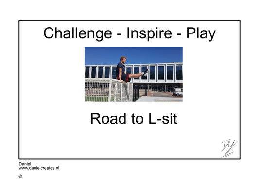 Road to L-sit - EN version - E-book - Digital download