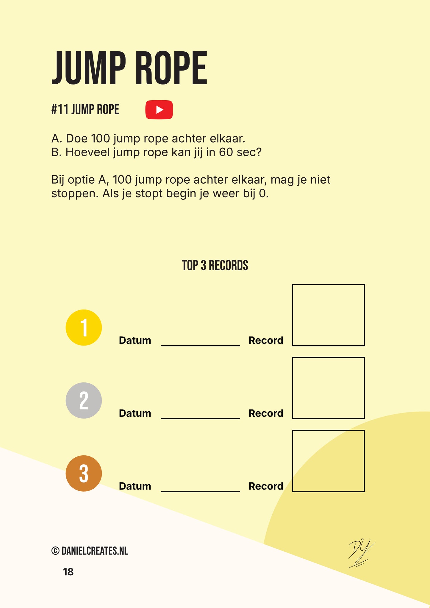 Fun 50 Playbook - NL versie - 50 challenges - 4 categorieën - Digitale download