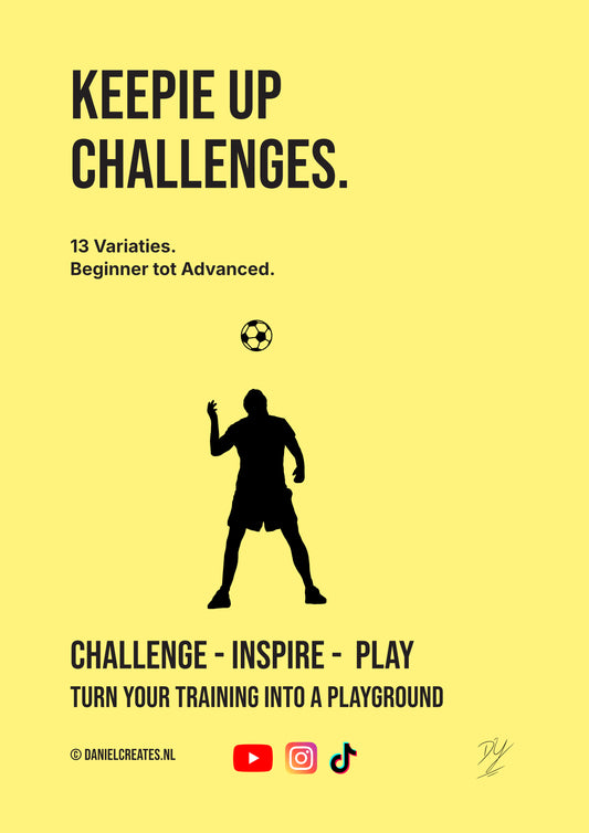 Keepie up challenges – 13 variaties – NL versie - Digital Download