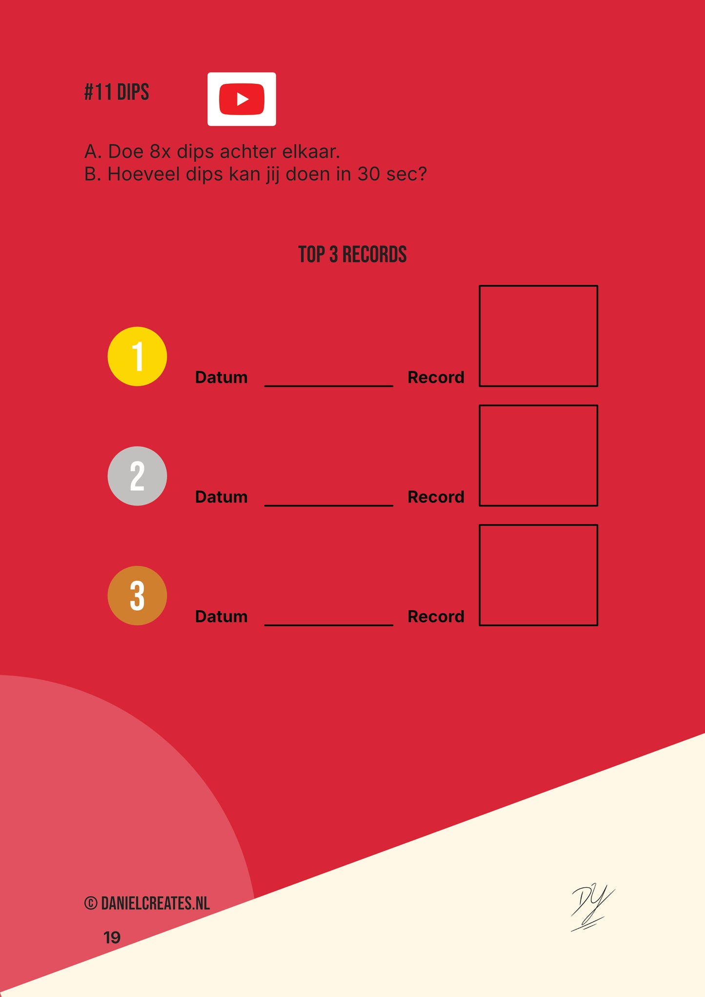 Fun 50 Legendary Playbook - NL versie - 50 challenges - 3 categorieën - Digitale download